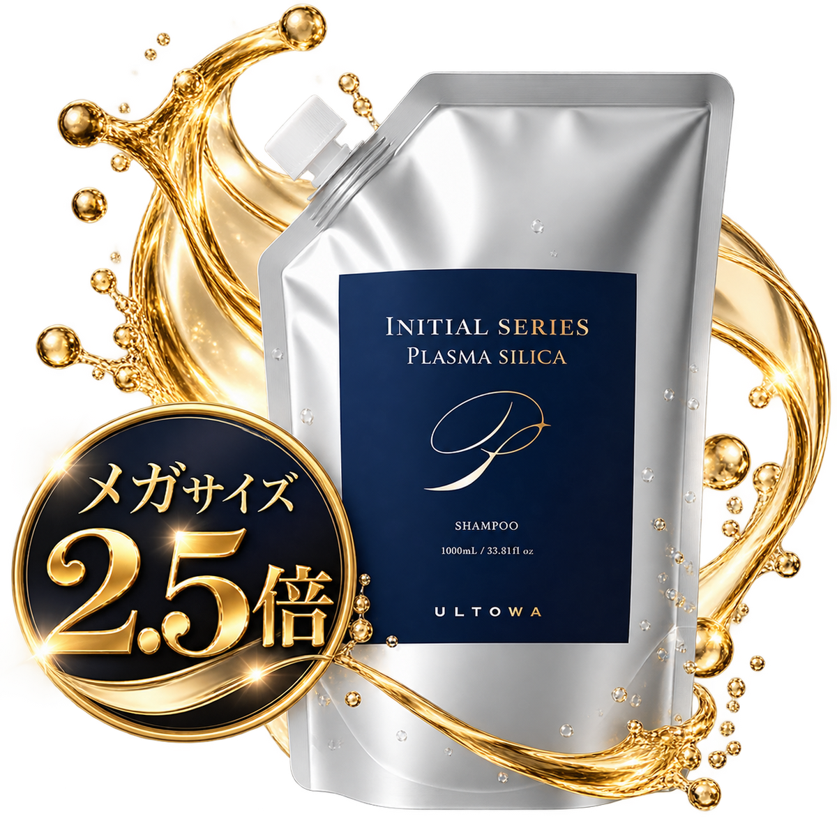 ULTOWA INITIAL SERIES "P" SHAMPOO 1000ml