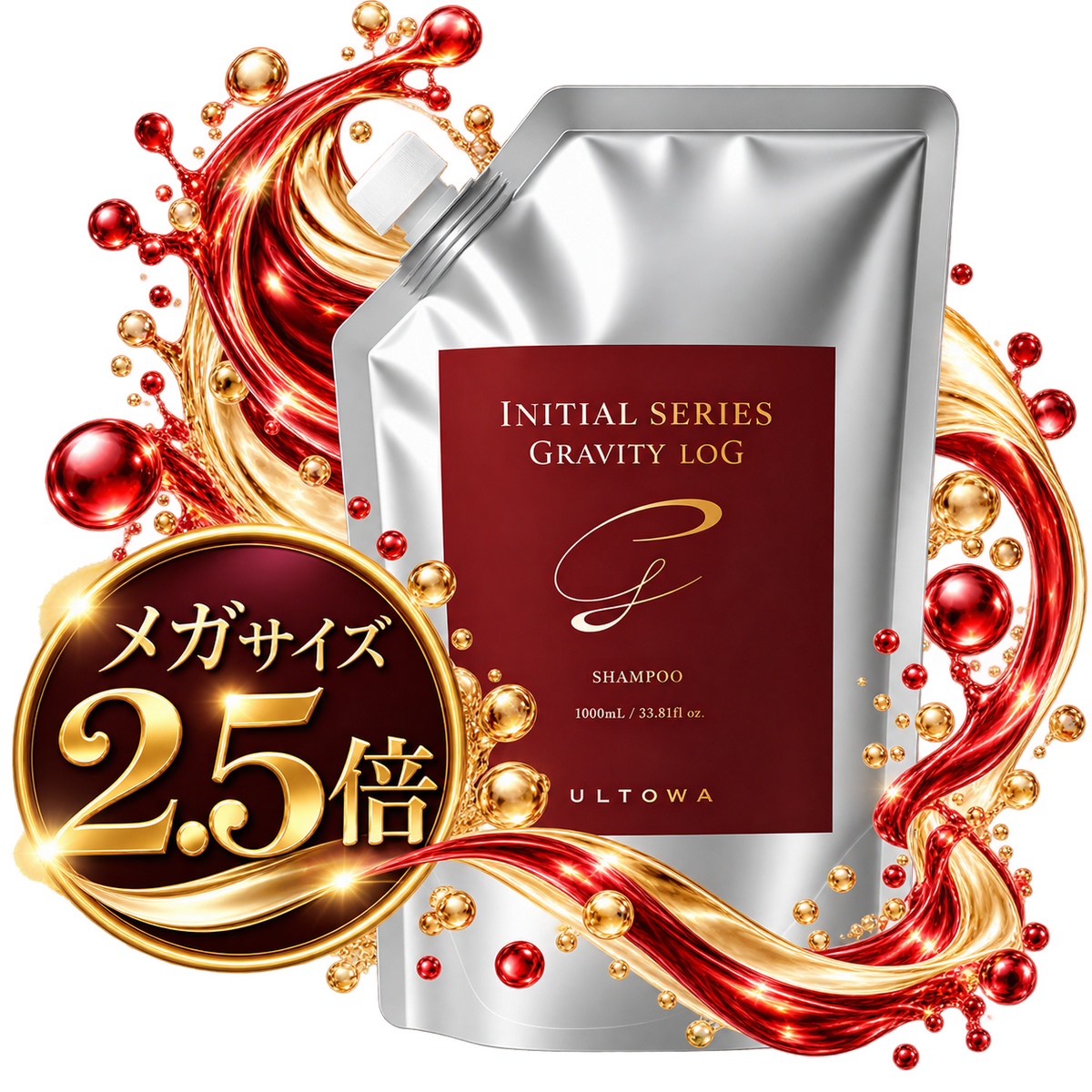 ULTOWA INITIAL SERIES "G" SHAMPOO 1000ml