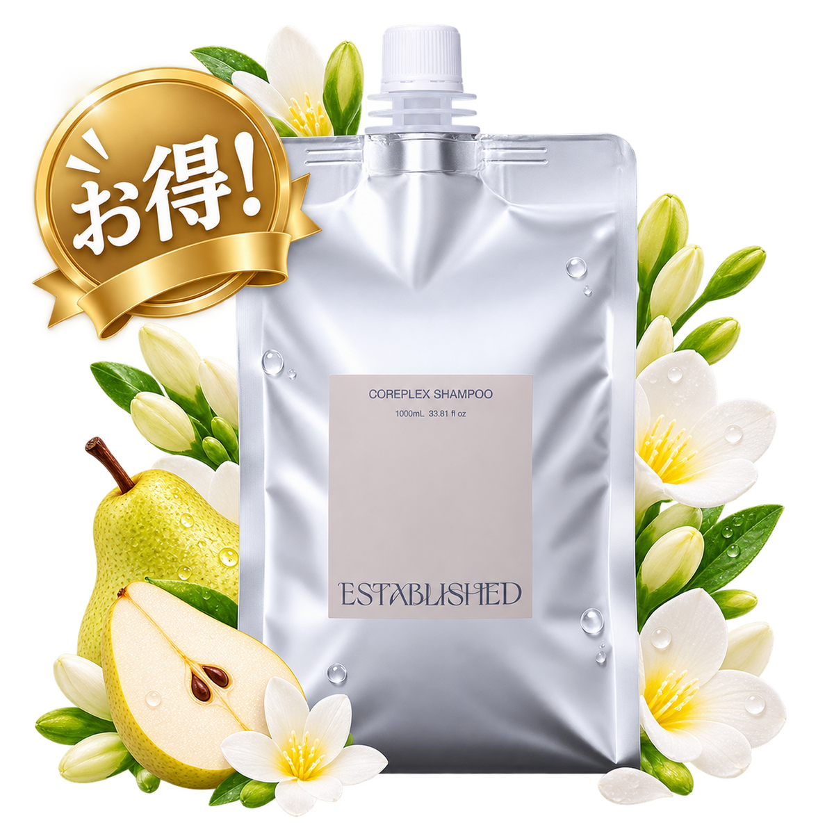 ESTABLISHED SHAMPOO 1000ml